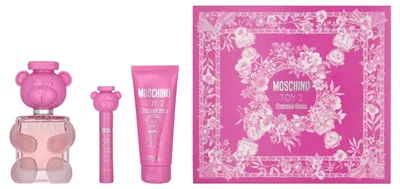 Produktbild von Moschino Toy 2 Bubble Gum Geschenkset Eau de Toilette 100ml/Body Lotion 100ml/Eau de Toilette 10ml