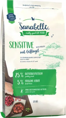 Produktbild von Sanabelle Sensitive Poultry - 2 kg