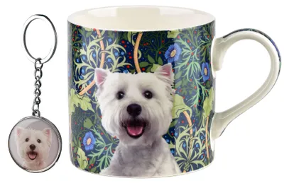 Imagen del producto de Recipiente Noya Kubek, con tapa, 380 ml, 9 x 13 x 9 cm. Ideal para West Terrier