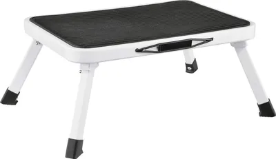 Produktbild von Schritt - Kunststoff / Stahl - 38 x 26 x 17,5 cm - Hocker