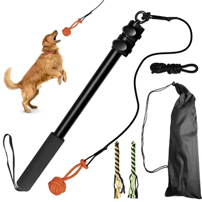 Hundeangel 150 cm, verstellbar, für kleine bis große Hunde