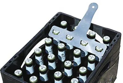 Produktbild von Famanu Flaschenöffner 4-fach - Praktisches Geschenk für Bierliebhaber