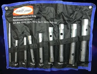 Produktbild von Rohrsteckschlüssel-Satz, 8-tlg.
