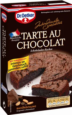 Produktbild von Dr. Oetker Tarte au Chocolat 470g
