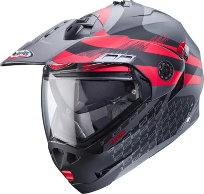 Produktbild von CABERG TOURMAX X SARABE matt gun metal-schw.-rot XL XL in grau/rot/schwarz