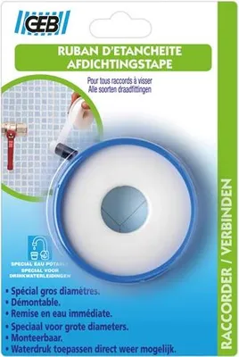 Image de Ruban Ptfe Geb étanchéité Filetages Ptfe - Générique
