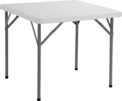 Immagine prodotto di Tavolo quadrato con gambe pieghevoli cm 86 x 86 x h. 74