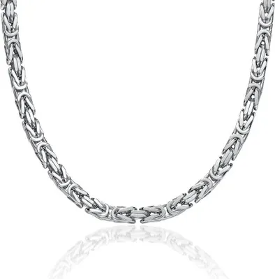 Produktbild von 5,5 mm Königskette für Herren aus Sterlingsilber von JEWLIX