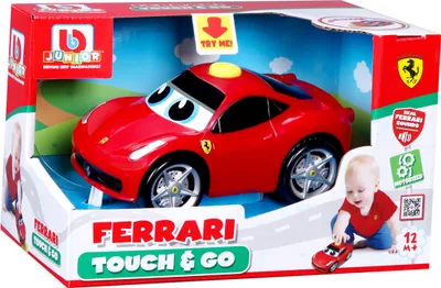 Zdjęcie produktu dla BB Junior - Ferrari 458 Italia z dźwiękami, czerwony