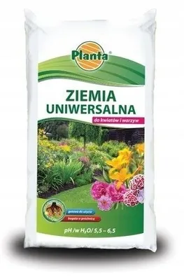 Produktbild von Universalerde Blumenerde Pflanzerde für Blumen & Gemüse mit Dünger pH 5,5–6,5 50 L