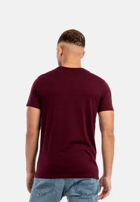 Image de T-shirt homme coupe normale Pack de trois BEANLEY Black/Navy/Oxblood M Lonsdale