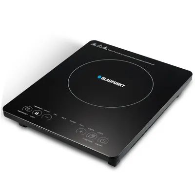 Produktbild von Blaupunkt MEN820 Induktionskochfeld 1 Platte 2000W, Induktionskochplatte, Kochfeld Camping Induktionsherd Kochplatte, Timer, Glaskeramik