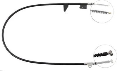 Productafbeelding van Handrem met kabel, 1.324 mm, ABS-systeem, geschikt voor onder andere de NISSAN TERRANO