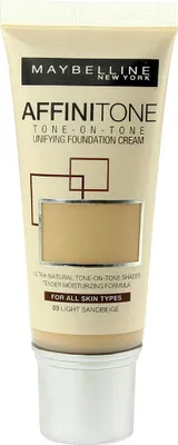 Produktbild von Maybelline Affinitone Hydrating tone-on-tone Foundation Flüssiges Make Up mit Hydratationswirkung 03 Light Sand Beige 30 ml