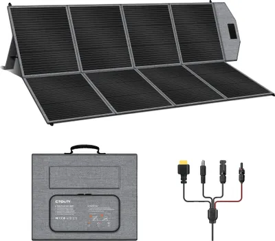 Obrázok produktu pre Solárny panel, prenosný dizajn, vysoká účinnosť, model SP400Platin, 400 W