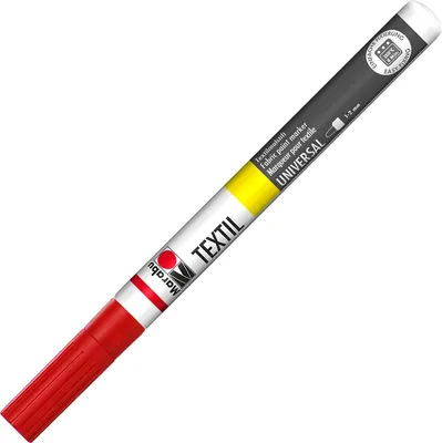 Produktbild von Marabu Textil Painter 031, Rot, Kirsche (Frucht), Gelb, Tube, 40 °C, Stoff, 2 mm