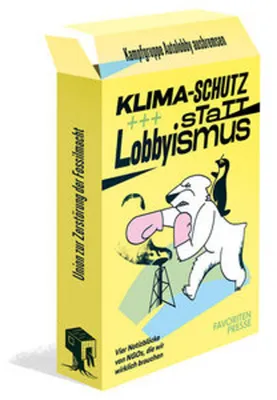 Obrázok produktu pre Notizblock-Set - Klimaschutz statt Lobbyismus