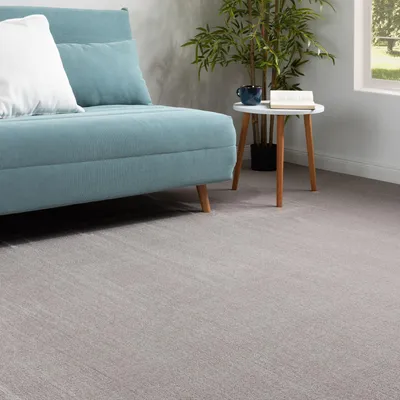 Produktbild von Steffensmeier Teppichboden Lipari Meterware  | Auslegware für Kinderzimmer Wohnzimmer Schlafzimmer | Taupe, Größe: 400x900 cm