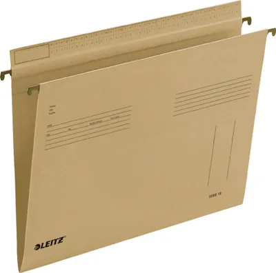 Produktbild von Leitz Hängemappe SERIE 18 18350000 A4 Karton braun 25 St./Pack.
