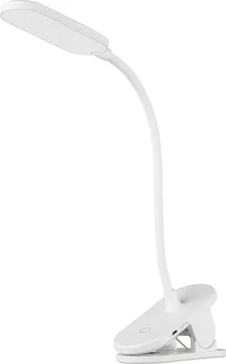 Produktbild von EGLO LED Klemmlampe Raizal, Akku-Klemmleuchte für Bett, Nachttischlampe zum Klemmen, touch dimmbar in Stufen, klemmbare Leselampe, kaltweiß