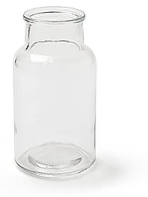Produktbild von Vase Braxton aus Glas, klar, Flaschenform, Höhe 14 cm, Durchmesser 7 cm