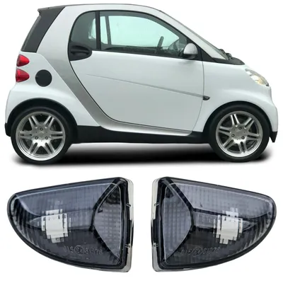 Produktbild von Seitenblinker Blinker schwarz Smoke für Smart ForTwo Cabrio Coupe 451 2007-2015