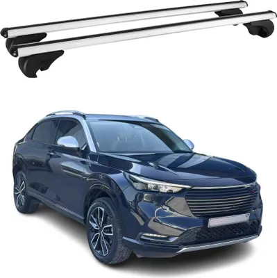 Produktbild von Dachträger Grundtäger für Honda HR-V 2021-2025 75kg Aluminium Silber 2 tlg