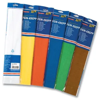Productafbeelding van Folia krepppapier, 500 mm x 2,5 m, 32 g/m², in verschillende kleuren verkrijgbaar