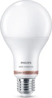 Obrázek produktu pro Philips Chytrá LED žárovka, A60, patice E27, 1521 lm, Wi-Fi/Bluetooth, Wi-Fi 4 (802.11n), 802.11b, 802.11g, LED, E27, A60, Série A