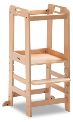 Immagine prodotto di Sedia da gioco in legno per bambini a partire da 1 anno - Altezza regolabile