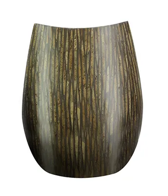Image de Vase décoratif (14x29x38cm), brun/beige