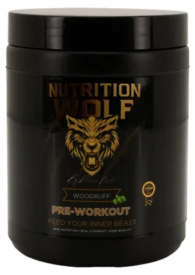 Produktbild von Nutrition Wolf Pre-Workout Stimulant 300 g – Kreatin, Koffein & Beta-Alanin -
