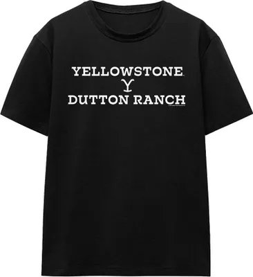 Image de Yellowstone - "Dutton Ranch" T-shirt pour femme TV27732 (L) (Noir)