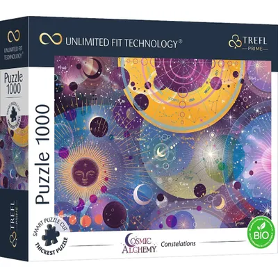 Immagine prodotto di Trefl Puzzle UFT Kosmische Konstellationen, 1000 Teile, 68.3 x 48 cm, 10753