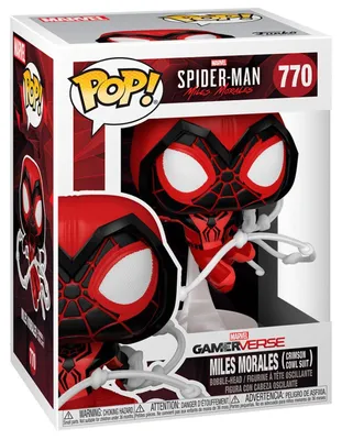 Zdjęcie produktu dla Funko POP Spider-Man Miles Morales 770 Miles Morales Crimson Cowl Suit Figurka Kolekcjonerska