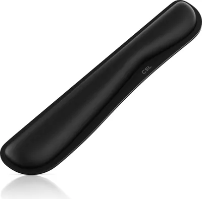 Immagine prodotto di CSL poggiapolso tastiera - poggiapolso protezione polso - mouse e tastiera - postura ergonomica - 43 cm - traspirante lavabile - per computer laptop notebook