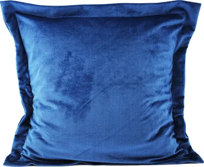 Produktbild von 2-Set SAMT KISSENBEZUG mit Stehsaum 40x40cm DUNKELBLAU Kissenhülle Dekokissenbezug Sofakissen Zierkissen Velours