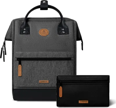 Produktbild von CABAIA Freizeitrucksack Rucksack mit Laptopfach Adventurer Melanged Backpack 18L Luxembourg dunkelgrau