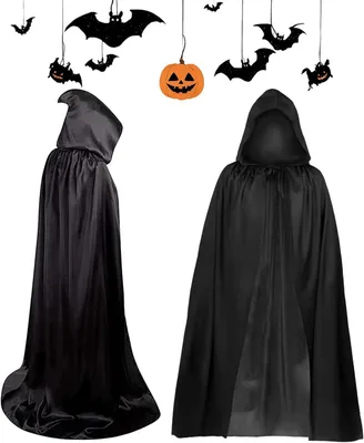 Obrázek produktu pro Pláštěnka s kapucí, s motivem upíra, délka 150 cm, vhodná na Halloween