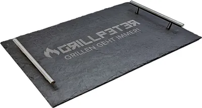 Produktbild von Grillpeter Grillplatte mit Gravur "Grillpeter" Servierplatte