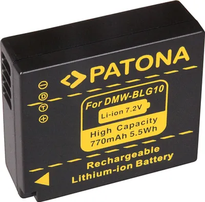 Produktbild von Akku für Panasonic DMC-GF6 DMW-BLG10 CS-BLG10MC DC-TX2 DMCGF3 DMC-GF3 DMCGF3CK