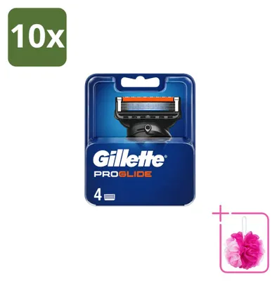 Productafbeelding van 10 x Gillette Fusion5 ProGlide vervangende mesjes - Economische verpakking - 10 stuks