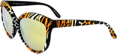 Produktbild von Italia Independent I I MOD. 0092 Zebraffa white 58/20/140 Damen Sonnenbrillen