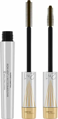 Zdjęcie produktu dla Max Factor Masterpiece 2 In 1 Lash Wow Mascara #02 Black Brown 7 ml