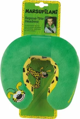 Immagine prodotto di Cuscino da viaggio Jemini, verde, per bambini, +1 anno