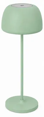 Productafbeelding van Reality Leuchten LED-tafellamp, oplaadbaar, mintgroen, IP44, 2W, 250lm, warmwit (3000K), touchdimmer met USB-C