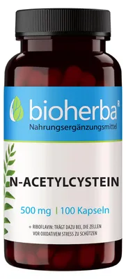 Produktbild von Bioherba N-Acetylcystein 500 mg 100 Kapseln