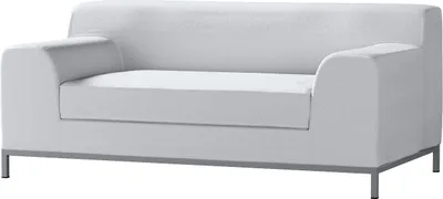 Produktbild von Dekoria Bezug für Kramfors 2-Sitzer Sofa, weiß, Sofahusse, Kramfors 2-Sitzer