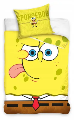 Produktbild von Carbotex SpongeBob Schwammkopf Bettwäsche Kinder 160x200