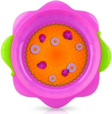 Produktbild von Nuby Baby Teller - Flower ab 6 Monaten